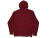 Moletom DIAMOND Brilliant Hoodie canguru fechado bordô Ref. 790986919