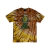 Camiseta HUF Especial High Tie Dye marrom e amarelo REF. 790973817