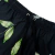 Shorts ONDAS E TRILHAS folhas verdes preto REF. 3210125280103 na internet