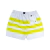 Shorts ONDAS E TRILHAS listras verde fluorescente branco REF. 277213 - loja online