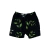 Shorts ONDAS E TRILHAS folhas verdes preto REF. 3210125280103 - comprar online