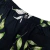 Shorts ONDAS E TRILHAS folhas verdes preto REF. 3210125280103 - loja online