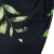 Imagem do Shorts ONDAS E TRILHAS folhas verdes preto REF. 3210125280103