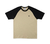 Camiseta NEW ERA NY raglan hip hop origens khaky/preta REF. 0198581667 - comprar online