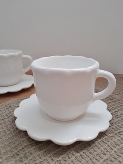 TAZA ONDA CON PLATO