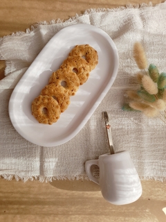 BANDEJA OVAL BLANCA - comprar online