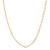 Colar feminino pingente cadeado cravejado