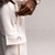 K-25 Cargo Sweatshorts Off-White - ALCCA DNA