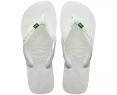 Havaianas Branca Brasil