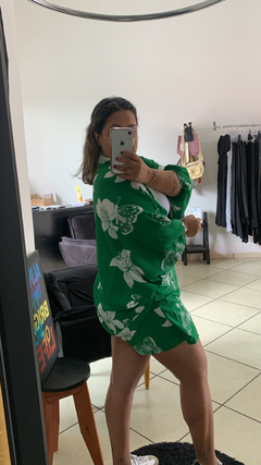 Conjunto Shorts Kimono - Van Rodrigues Boutique