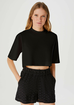 Croped Hering Preto