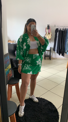 Conjunto Shorts Kimono