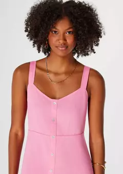 Vestido Botões Hering na internet
