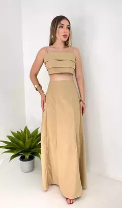 Conjunto Saia e Croped - comprar online