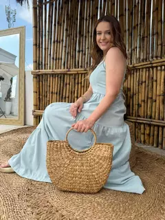 Vestido Camy Azul Bebe na internet