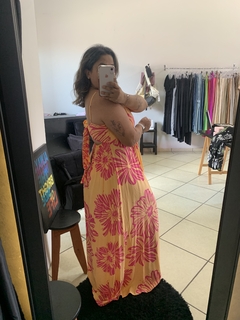 Vestido Hering Laranja Rosa na internet