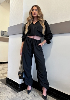 Jaqueta Bomber Preta - Van Rodrigues Boutique
