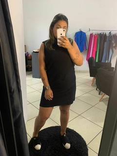 Vestido Hering Gola Alta - Van Rodrigues Boutique
