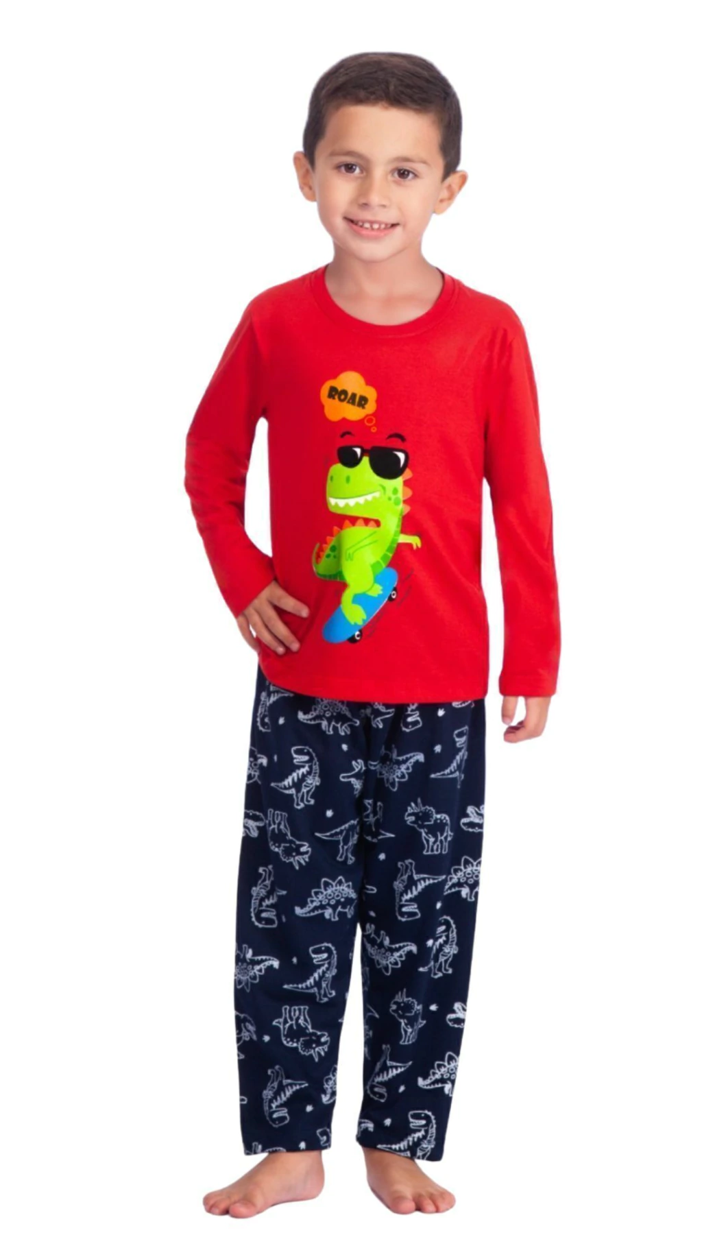 Pijama Inverno Dino