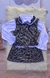 Conjunto infantil menina Camisa + Vestido