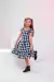 Vestido Infantil Xadrez - Loja Online Fashion