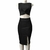 Conjunto Feminino Canelado 3D