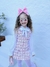 Conjunto infantil menina Camisa + Vestido na internet