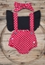 Kit 3 Jardineira romper de bebê menina - loja online