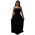 Vestido feminino longo plissado - comprar online
