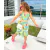Vestido infantil floral menina com cinto na internet