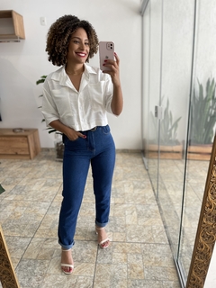 Calça Mom Jeans