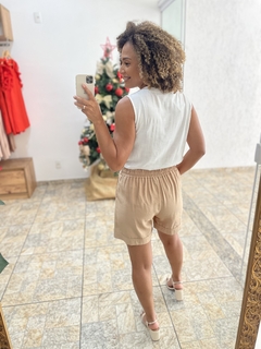 Short Alfaiataria Elástico