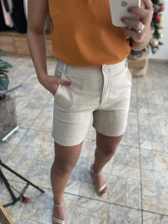 Short Alfaiataria Linho - Elivi