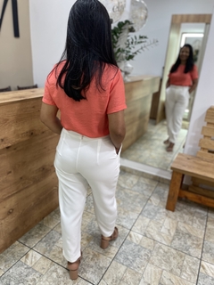Calça Alfaiataria Cenoura - comprar online