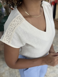 Blusa Laura Renda - comprar online