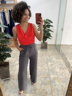 Calça Pantalona Elástico - Elivi