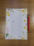 Envelope carta Flores (Leia descrição) - loja online