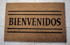 FELPUDO "BIENVENIDOS" - comprar online