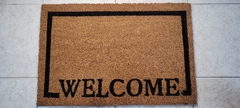 FELPUDO "WELCOME"