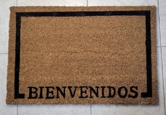 FELPUDO "BIENVENIDOS"