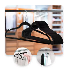 SET PERCHAS ULTRAFINAS DE TERCIOPELO X4 - comprar online