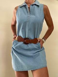 Vestido jean Leah