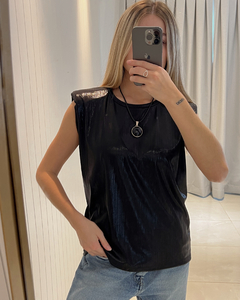 Remera hombreras JUANITA - tienda online