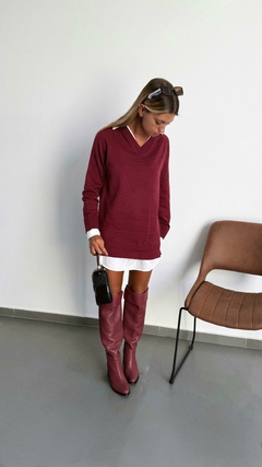 Sweater Camisa Corteza en internet