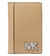 Porta cartões bege bifold Michael Kors - Original