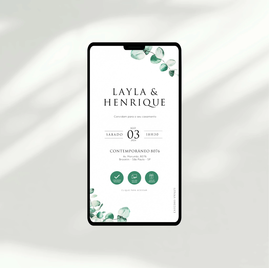 Convite Interativo Layla