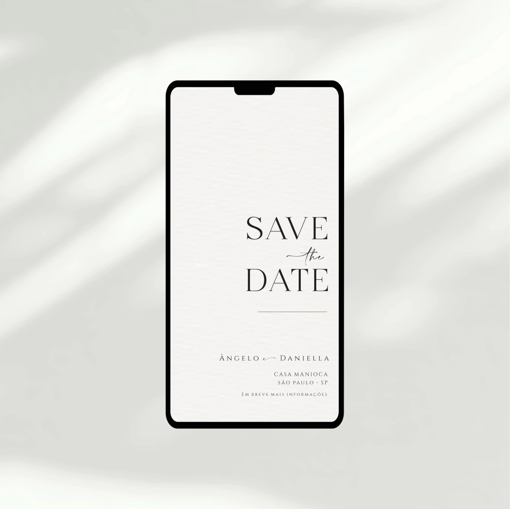 Save the Date Ângelo