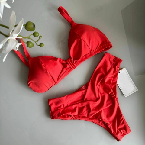 CONJUNTO ALICE TOMATE