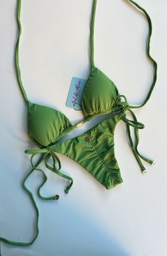 LACINHO PIQUET VERDE MILITAR - comprar online