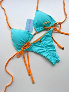 LACINHO TIFFANY COM LARANJA FLASH - Sal da Alma Biquínis